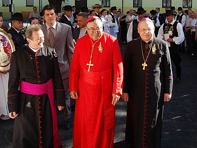 ulazak kardinala i biskupa u crkvu sv. roka-m